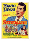 Serenade Mario Lanza Belgium Movie Poster Vintage Retro Advert Poster A4 Photo 