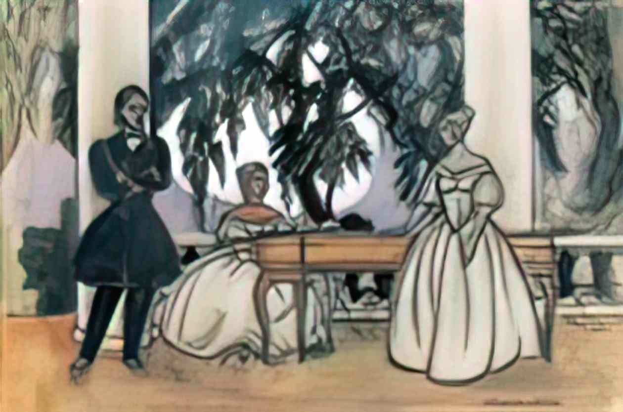 Serge Sudeikin study for eugene onegin Art A4 Photo Print