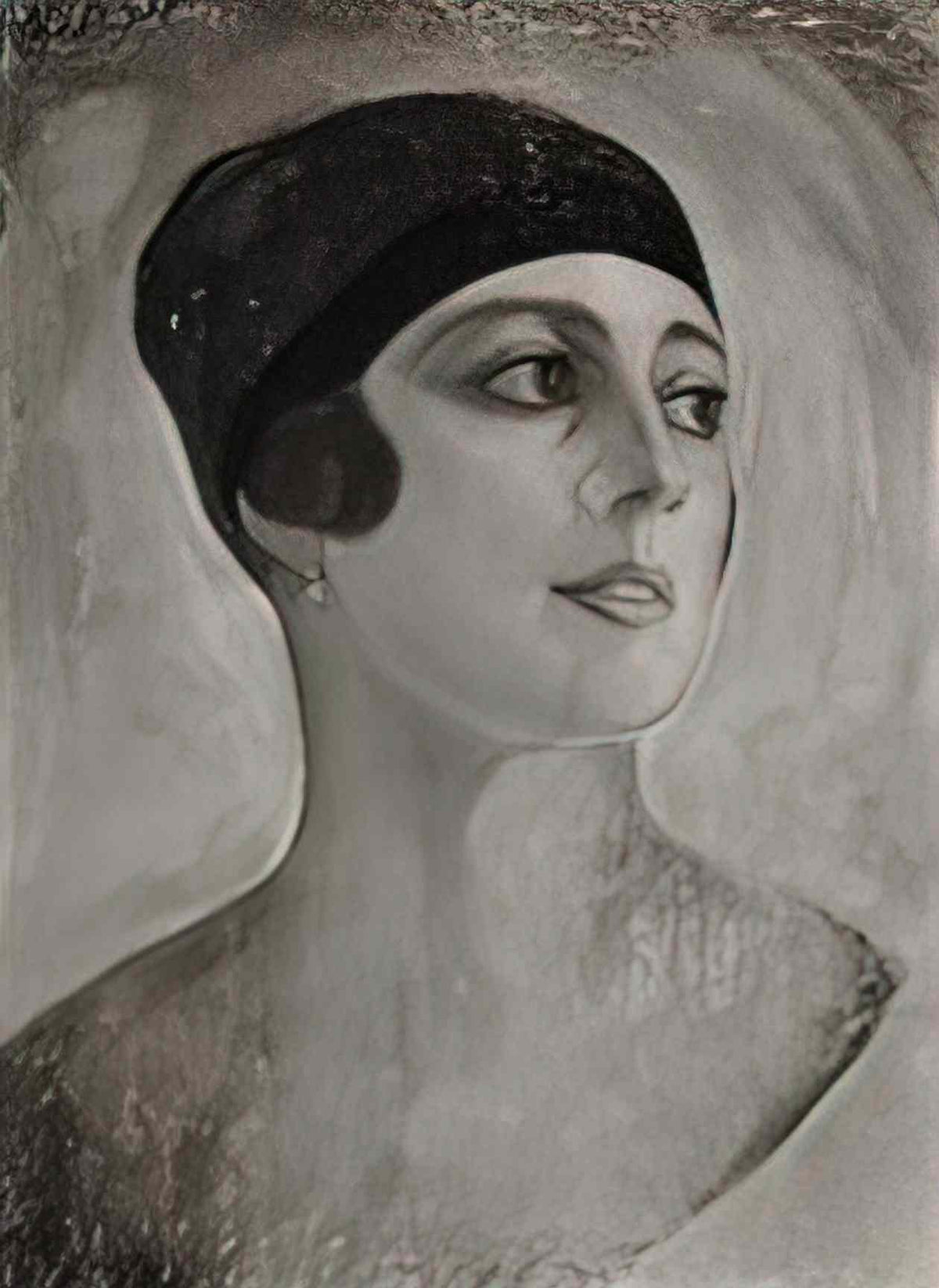 Serge Sudeikin vera stravinsky Art A4 Photo Print