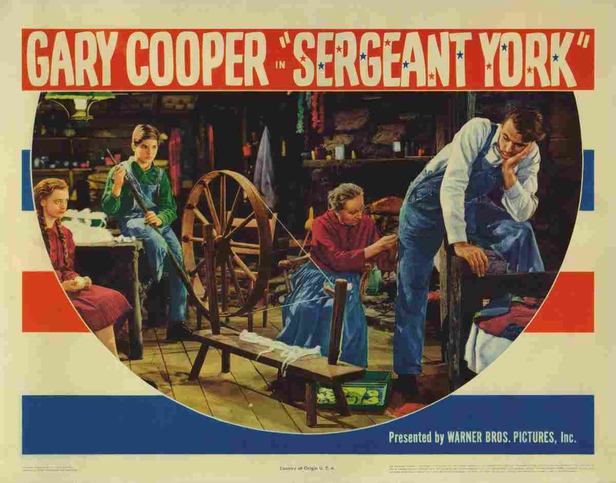 Sergeant York 06  film star poster A4 Photo Print