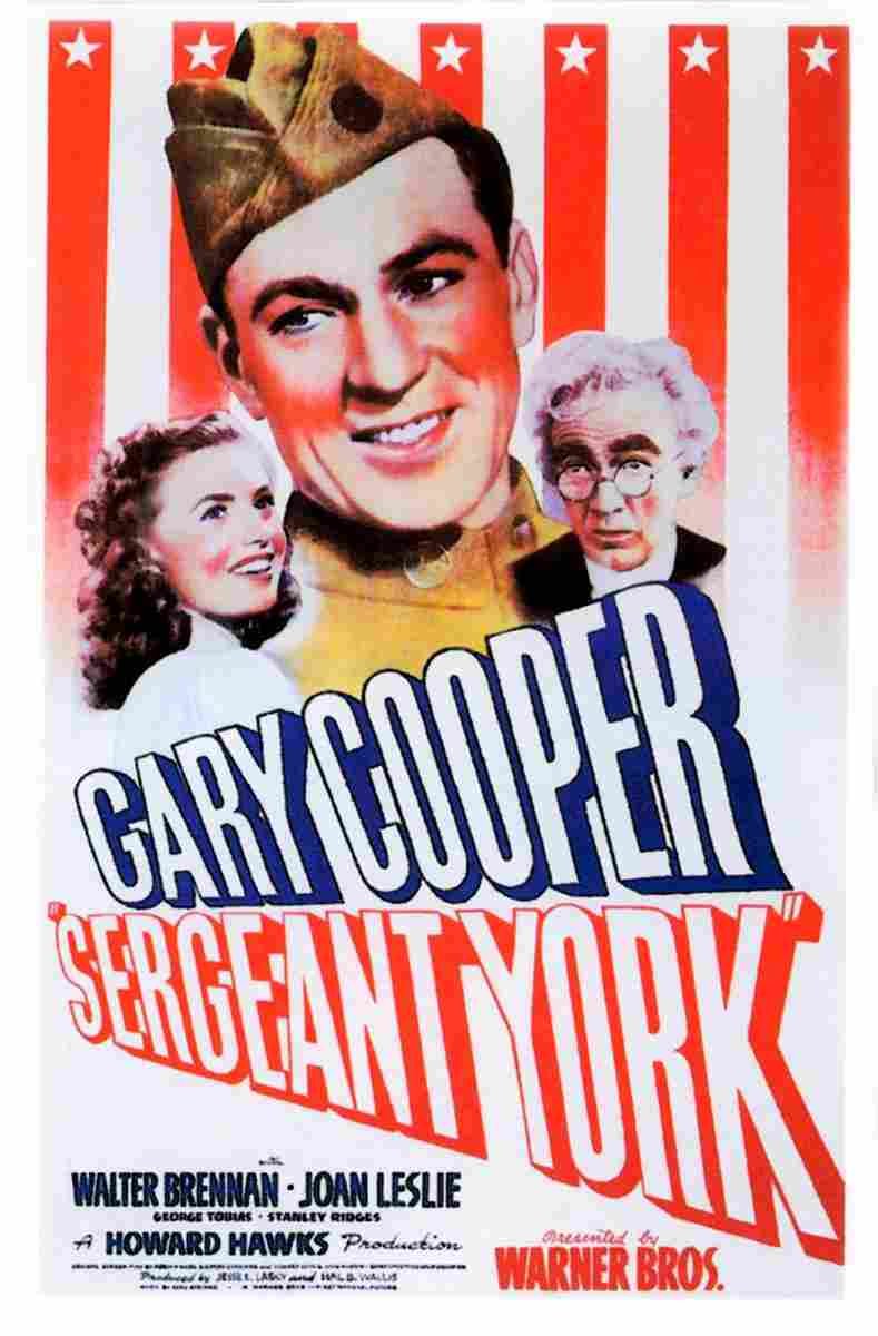 Sergeant York 10  film star poster A4 Photo Print