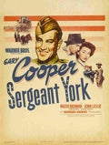 Sergeant York 11  film star poster A4 Photo Print