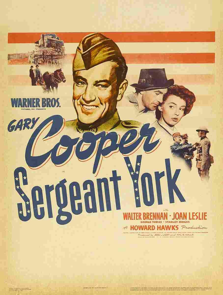 Sergeant York 11  film star poster A4 Photo Print