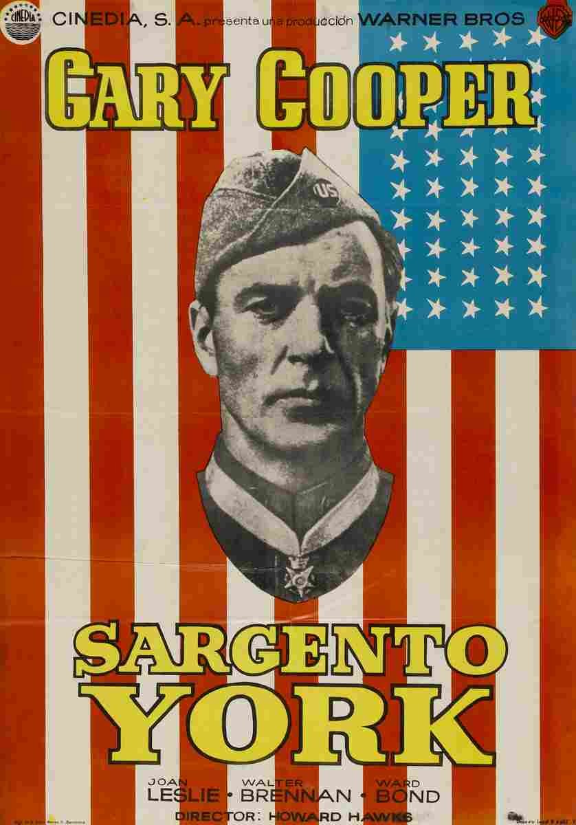 Sergeant York 12  film star poster A4 Photo Print