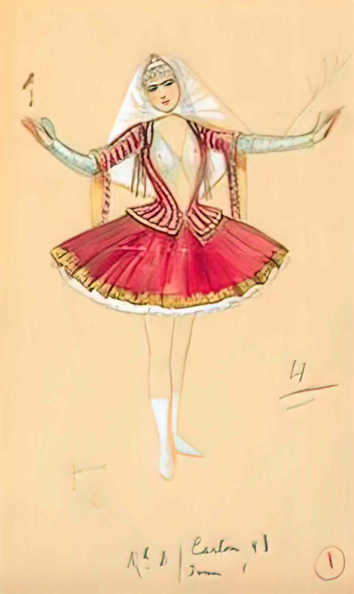 Sergey Solomko costume designs Art A4 Photo Print