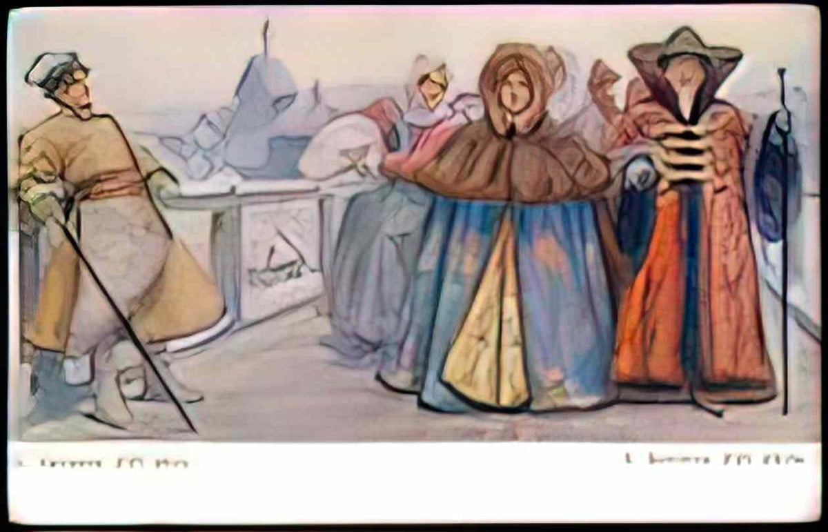 Sergey Solomko xvii century Art A4 Photo Print