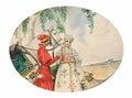 Sergey Solomko young lovers Art A4 Photo Print
