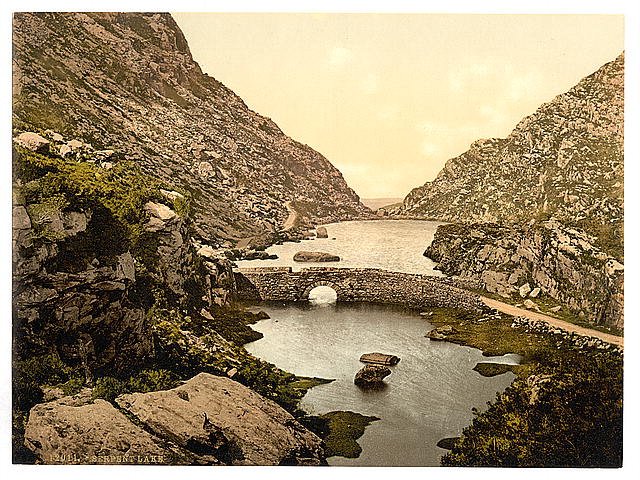 Serpent Lake Gap of Dunloe Killarney County Kerry Vintage A4 Photo Print