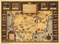 Settlements Pacific Lines Vintage Retro Advert Poster