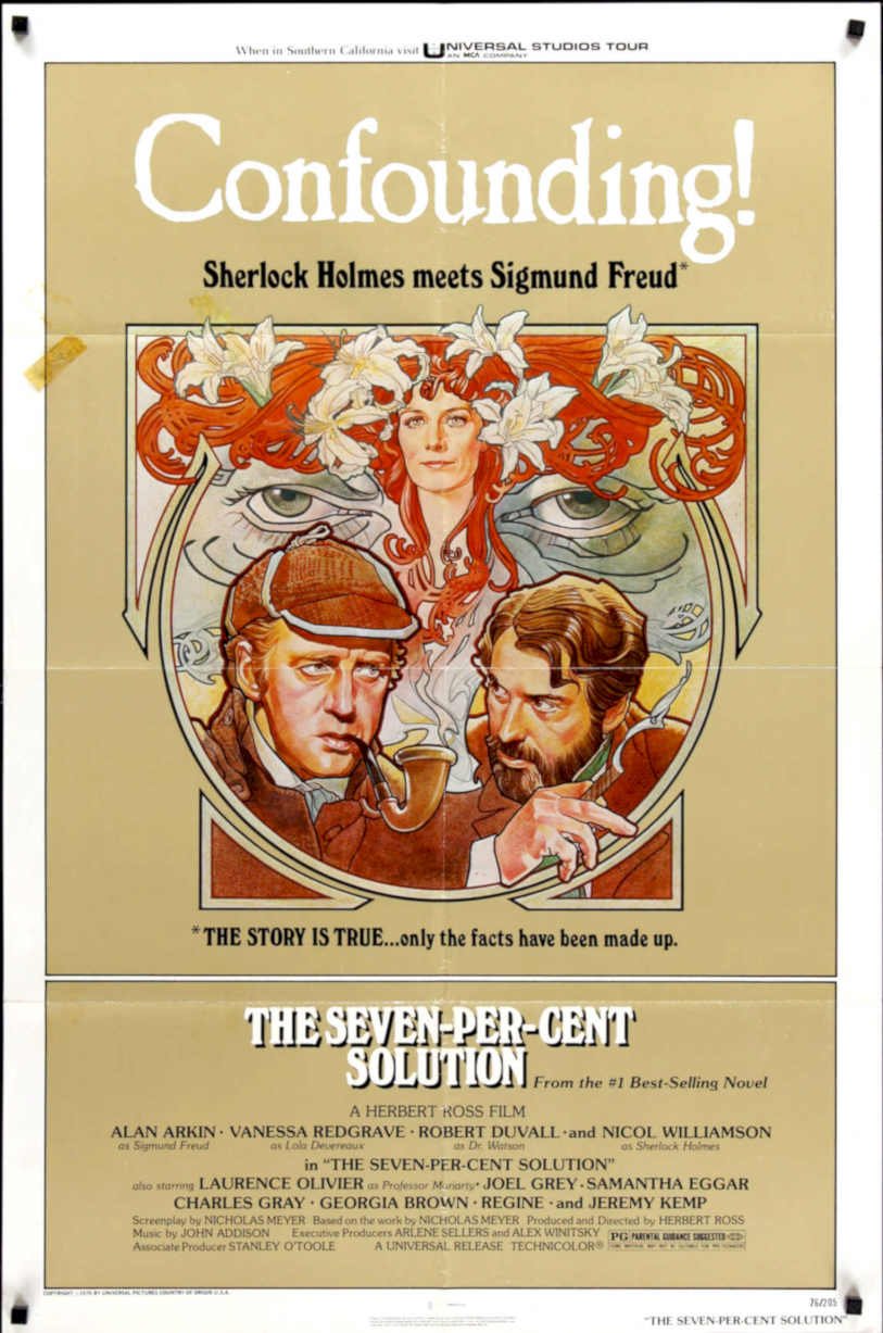 Seven Percent Solution Vintage Retro Advert Poster A4 Photo Print