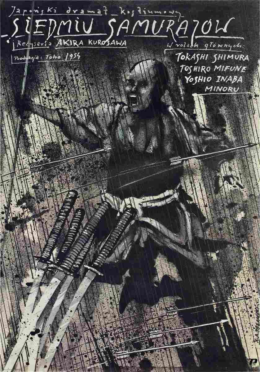 Seven Samurai 02  film star poster A4 Photo Print