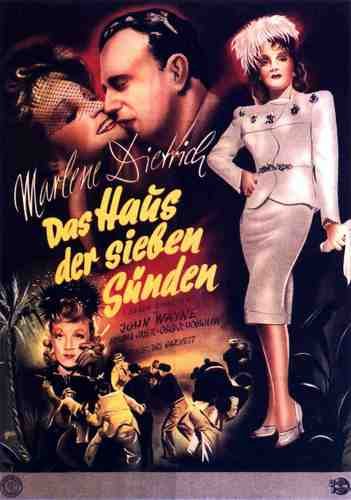  Seven Sinners 04 film star poster A4 Photo Print