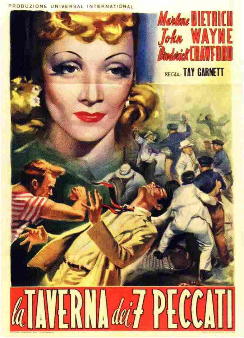 Seven Sinners 1940 05  film star poster A4 Photo Print