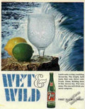 Seven Up Tropical Vintage Retro Advert Ads A4 Photo Print