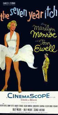  Seven Year Itch The 02 film star poster A4 Photo Print