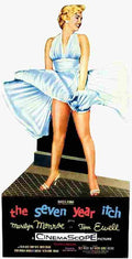 Seven Year Itch The 03  film star poster A4 Photo Print