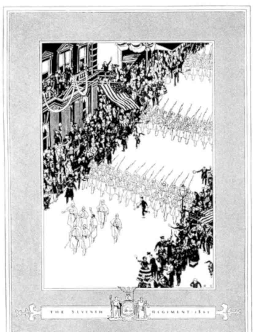 Seventh Regiment Parade Vintage Retro Advert Poster A4 Photo Print