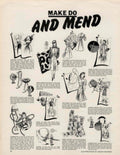 Sewing Patterns 1940s 1 1940s Vintage Retro Advert Poster