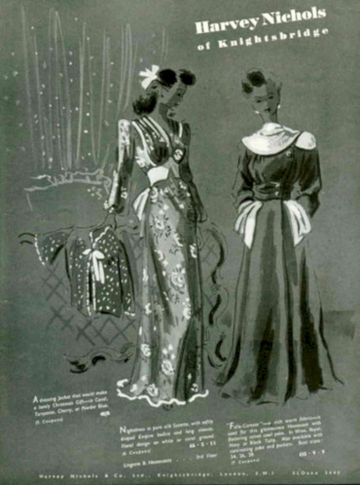 Sewing Patterns 1940s 3 1940s Vintage Retro Advert Poster