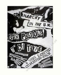 Sex Pistols Anarchy Vintage Retro Advert Poster A4 Photo Print