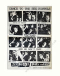 Sex Pistols Dance Vintage Retro Advert Poster A4 Photo Print
