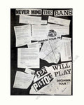 Sex Pistols March Vintage Retro Advert Poster A4 Photo Print