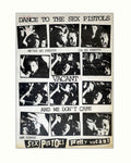 Sex Pistols Vinyl Vintage Retro Advert Poster A4 Photo Print