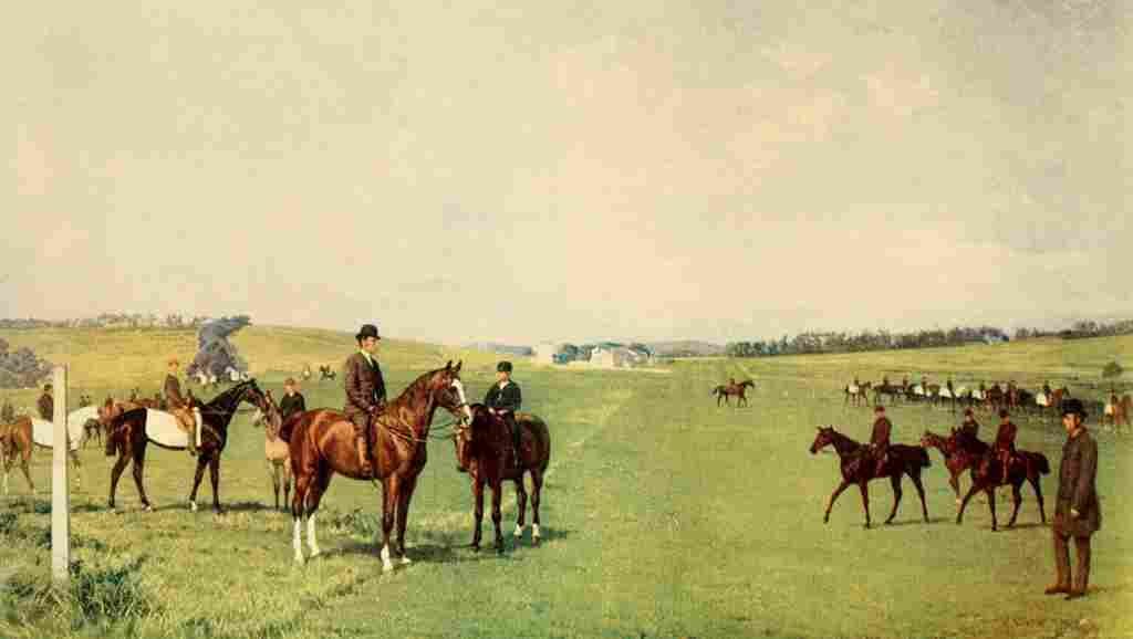 Sextie W 1904 A remininiscence of Danebury A4 Photo Print