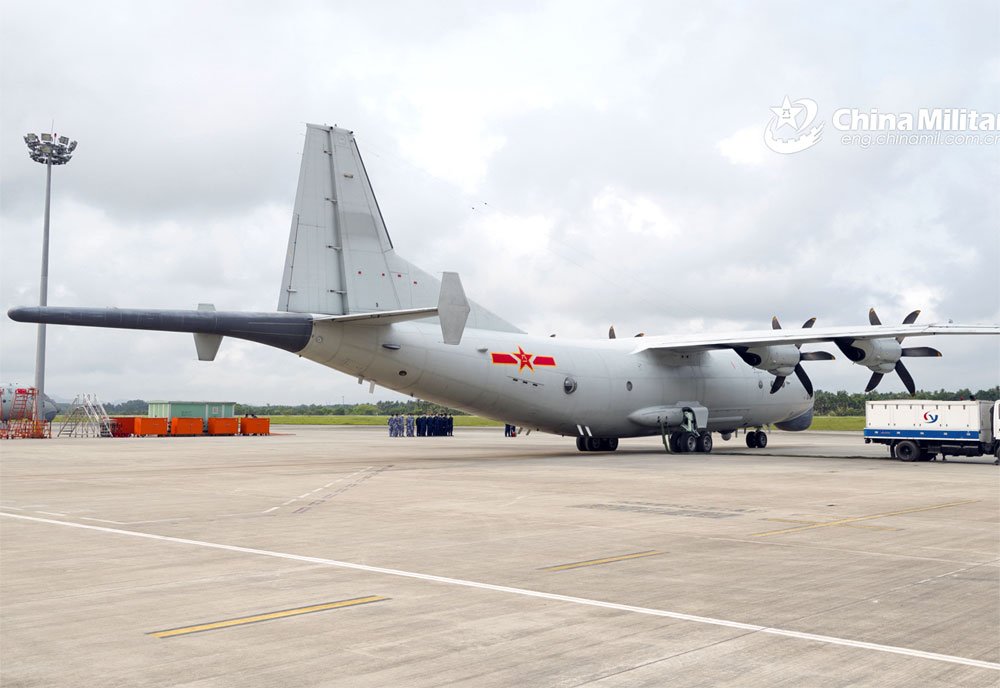 Shaanxi Y8 Antisubmarine Warfare Aircraft China 2 A4 Photo Print