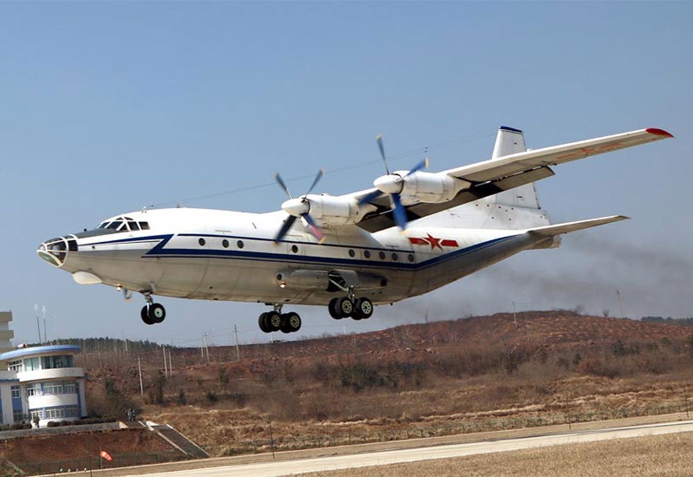 Shaanxi Y8 Military Transport Aircraft China A4 Photo Print