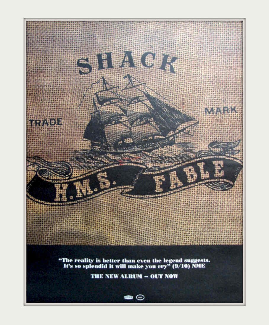 Shack Fable Ship Vintage Retro Advert Poster A4 Photo Print