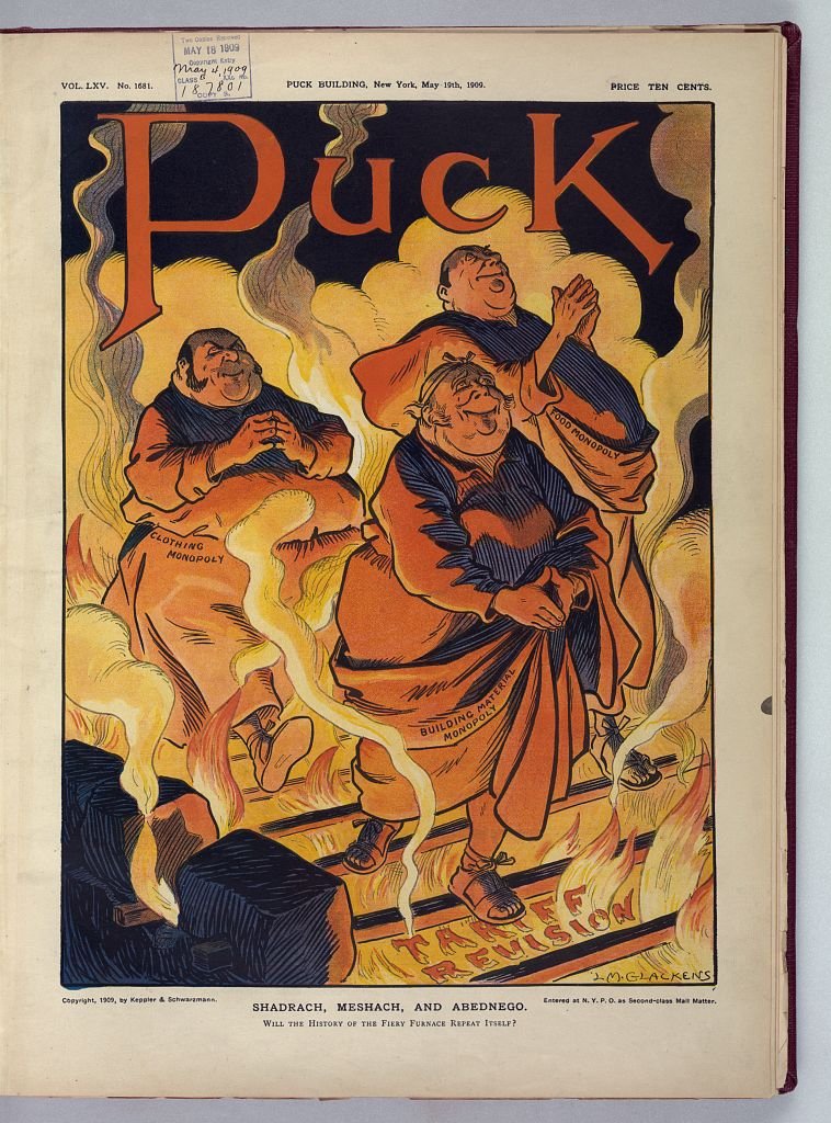 Shadrach Meshach and Abednego PUCK A4 Photo Print