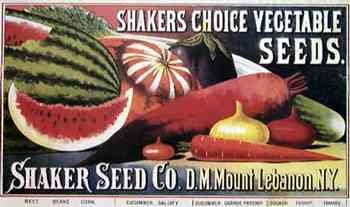 Shaker Seeds 194 advert A4 Photo Print