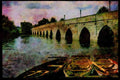 Shakespeare Country England 301021 Clopton Bridge Over River Avon, Stratford A4 Limited Edition Watercolour Print