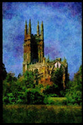 Shakespeare Country England 301031 Hampton Lucy Church A4 Limited Edition Watercolour Print