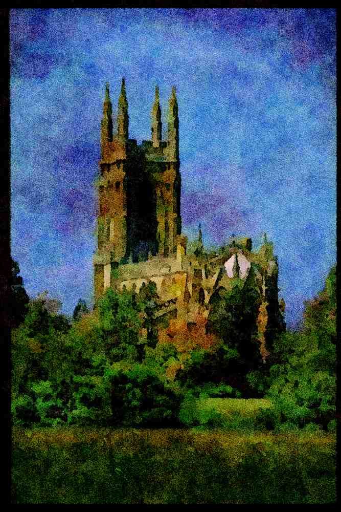 Shakespeare Country England 301031 Hampton Lucy Church A4 Limited Edition Watercolour Print