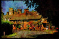 Shakespeare Country England 301033 Bridge End, Warwick A4 Limited Edition Watercolour Print