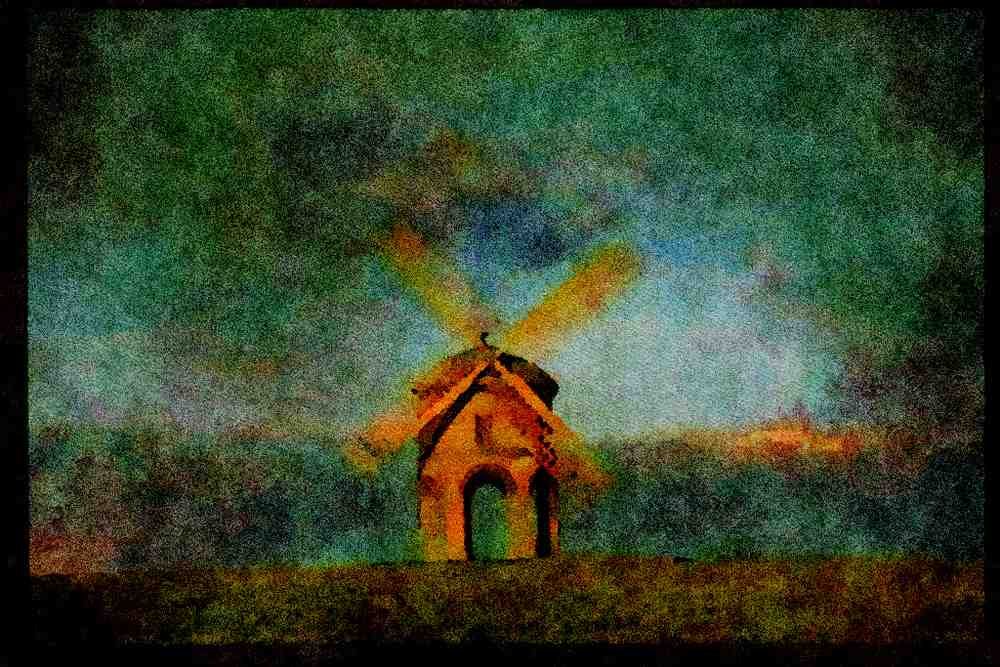 Shakespeare Country England 301040 Chesterton Windmill Near Warwick A4 Limited Edition Watercolour Print
