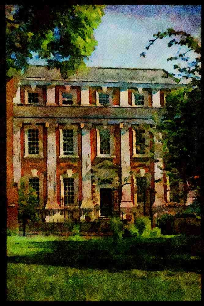 Shakespeare Country England 301054 The Provost's Office, Coventry Cathedral A4 Limited Edition Watercolour Print