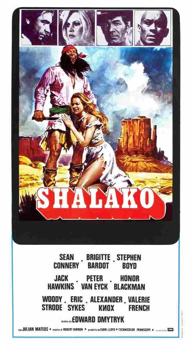 Shalako 03  film star poster A4 Photo Print