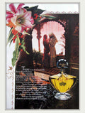 Shalimar Perfume Collage Vintage Retro Advert Poster A4 Photo Print