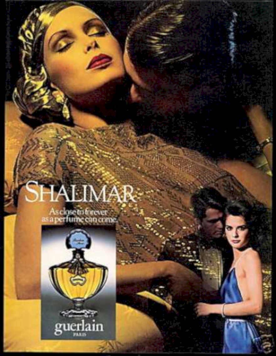 Shalimar Perfume Scene Vintage Retro Advert Ads A4 Photo Print