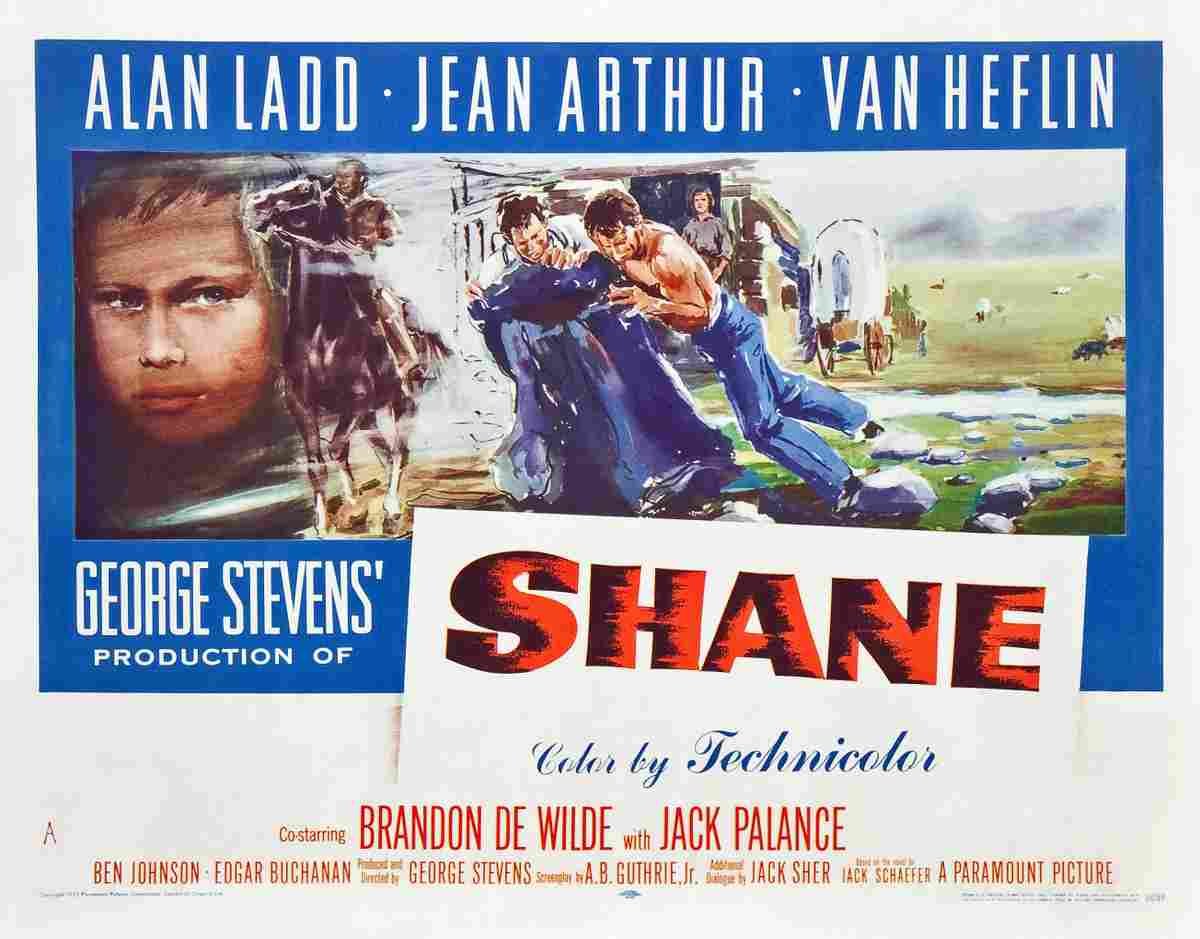 Shane 03  film star poster A4 Photo Print