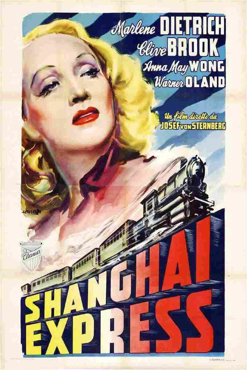 Shanghai Express 01  film star poster A4 Photo Print