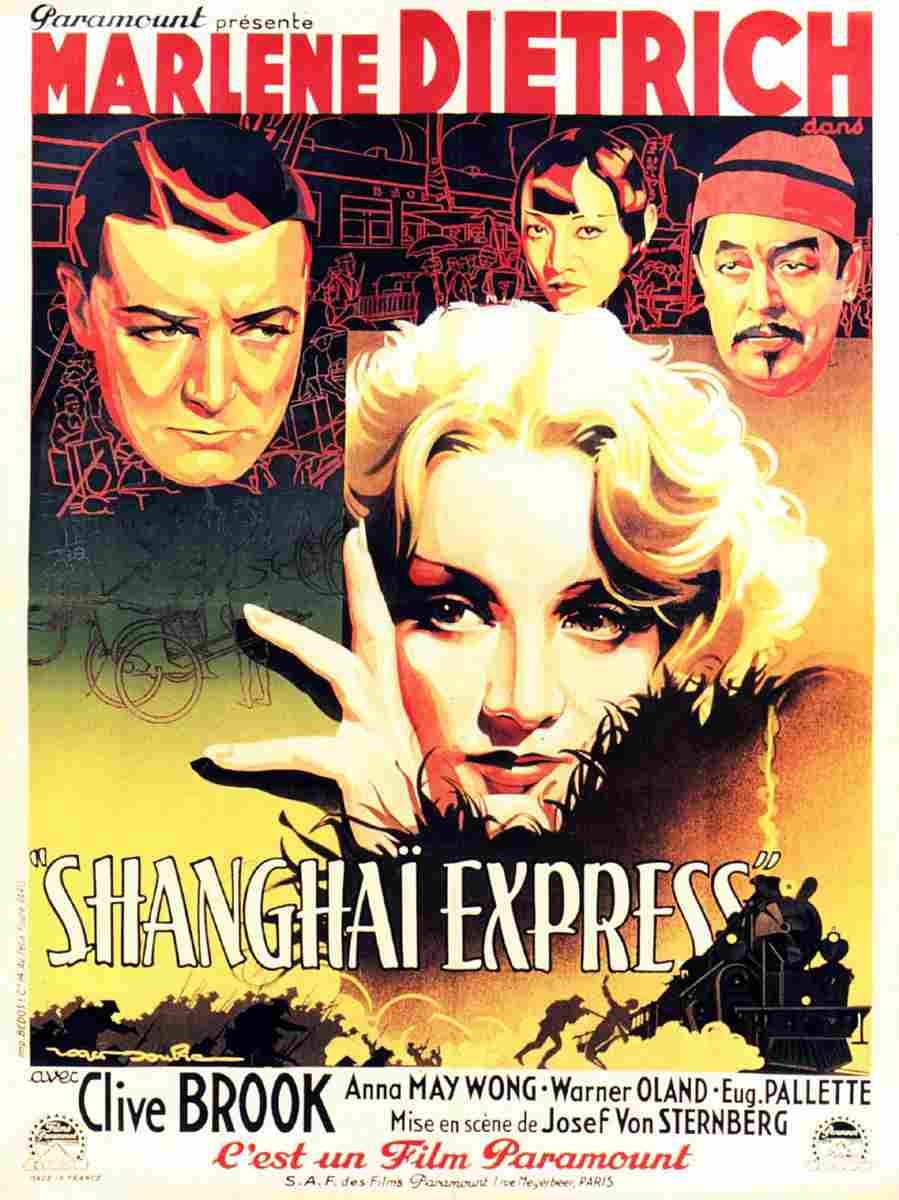 Shanghai Express 03  film star poster A4 Photo Print