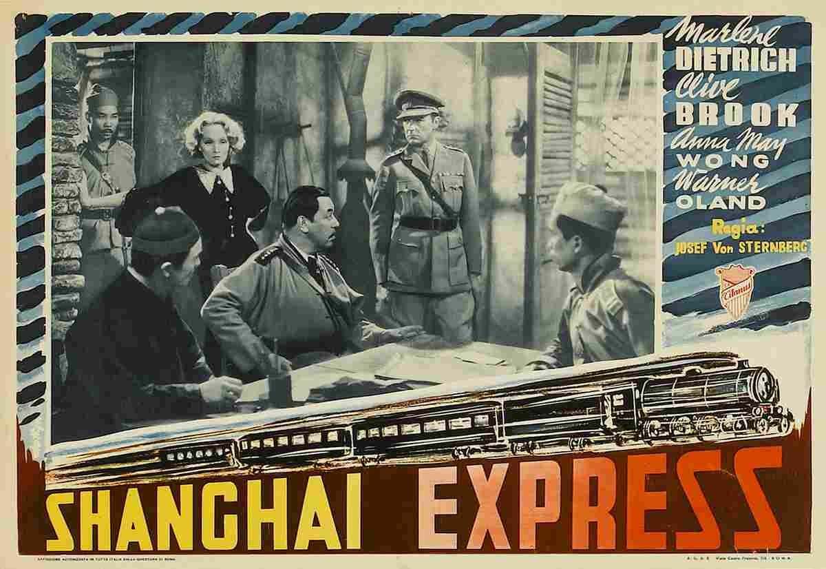 Shanghai Express 07  film star poster A4 Photo Print