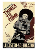 Shape Of Things To Come H G Wells Movie Poster 1936 Vintage Retro Advert Poster