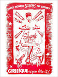 Shapely Sex Movie Poster Vintage Retro Advert Poster A4 Photo Print