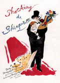 Shaping Shocking Perfume 1940s Vintage Retro Advert Poster