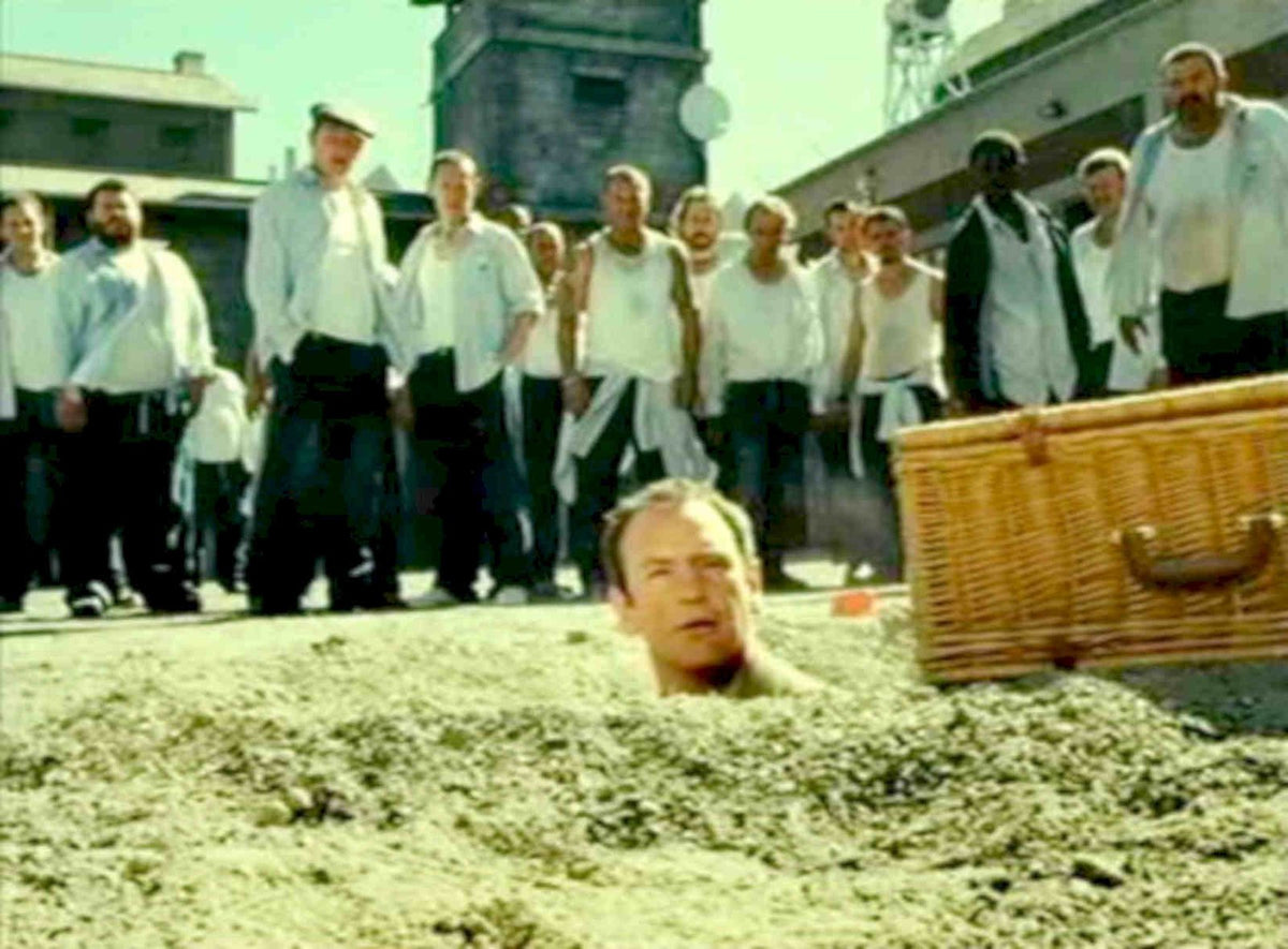 Shawshank Prison Yard Vintage Retro Advert Poster A4 Photo Print